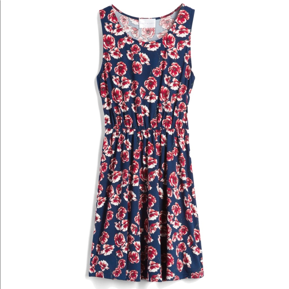 French Grey Evalynn Dress